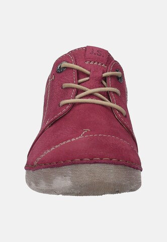 JOSEF SEIBEL Lace-up shoe in Red