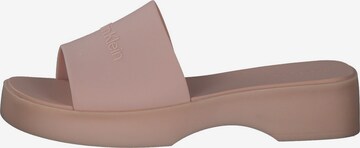 Mule 'HW0HW00749' Calvin Klein en rose