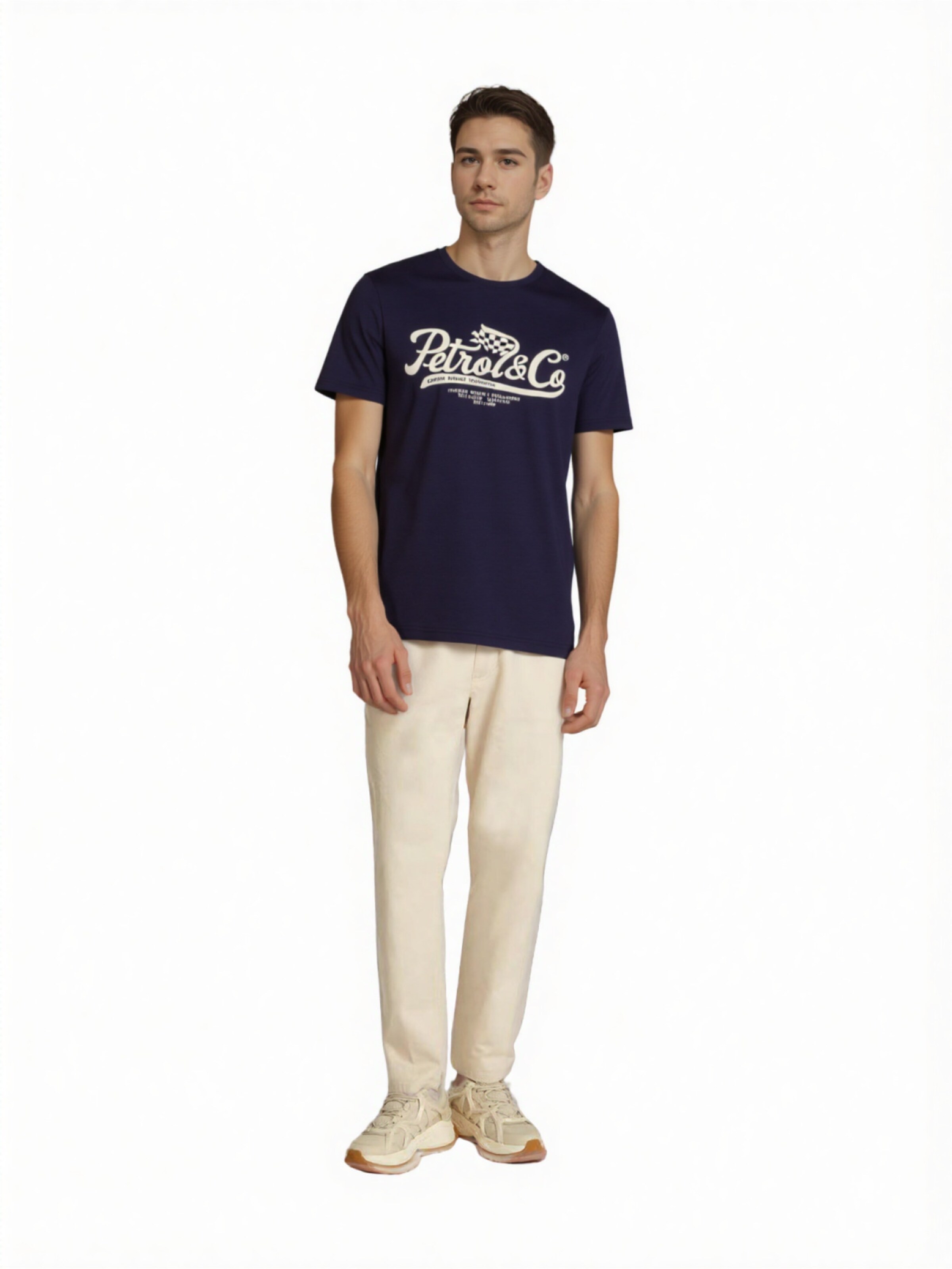 Petrol Industries T-Shirt in Blau