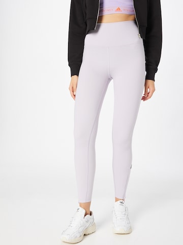 Skinny Pantalon de sport ADIDAS SPORTSWEAR en violet : devant