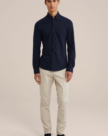 WE Fashion Slim fit Chino trousers in Beige