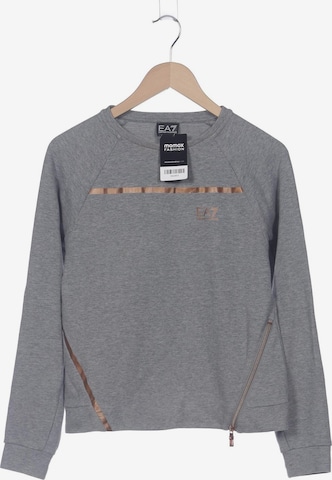 EA7 Emporio Armani Sweater S in Grau: Vorderseite