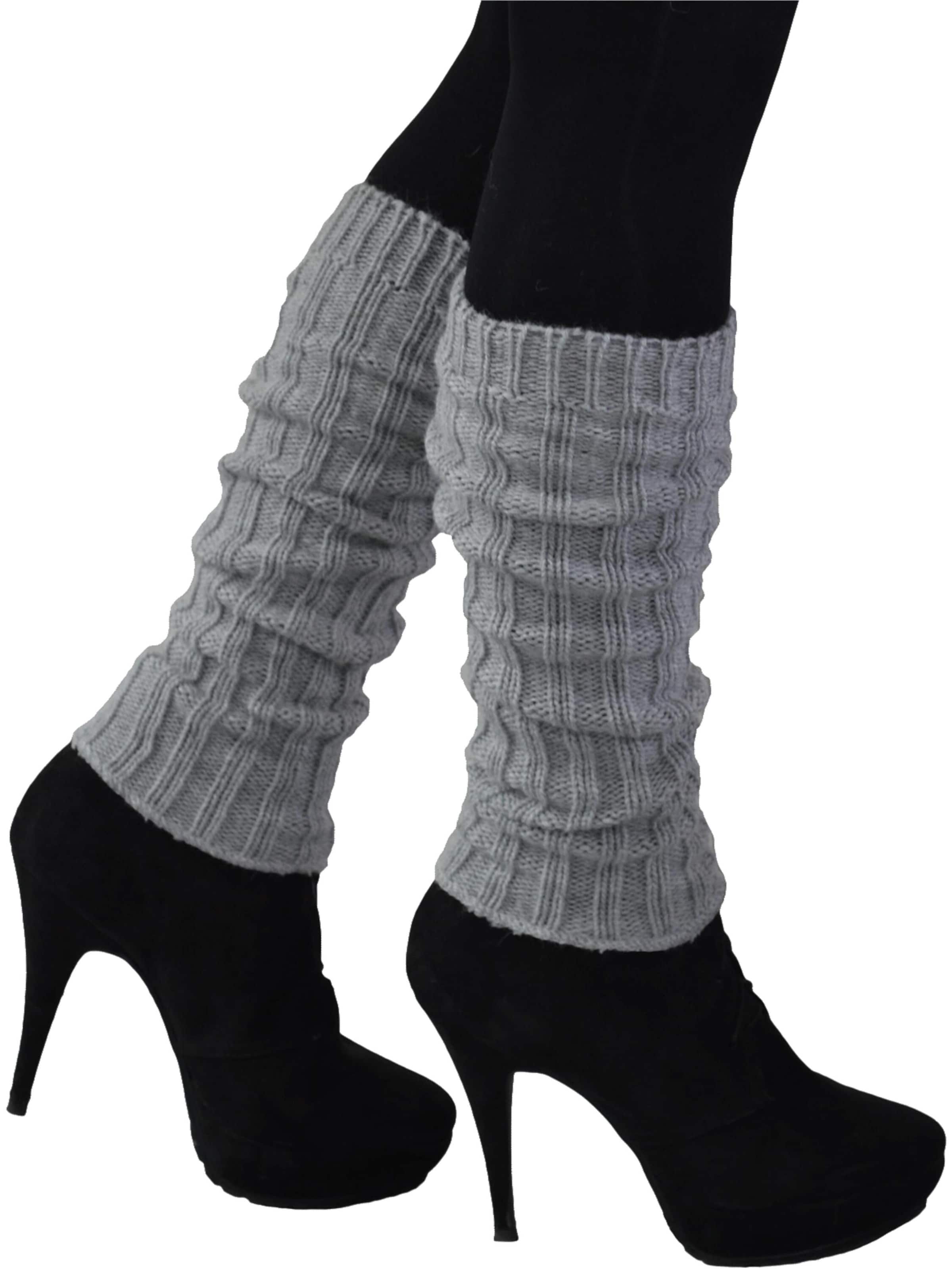 normani Beenwarmers in Grijs