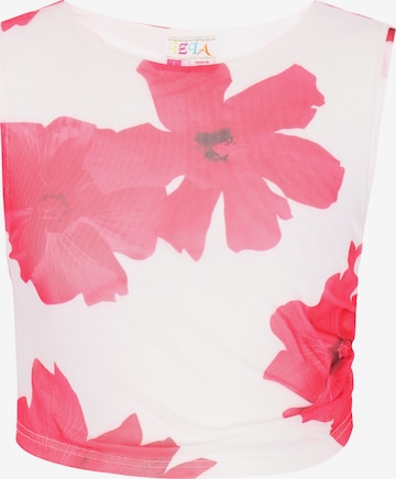 IZIA - Top em rosa: frente