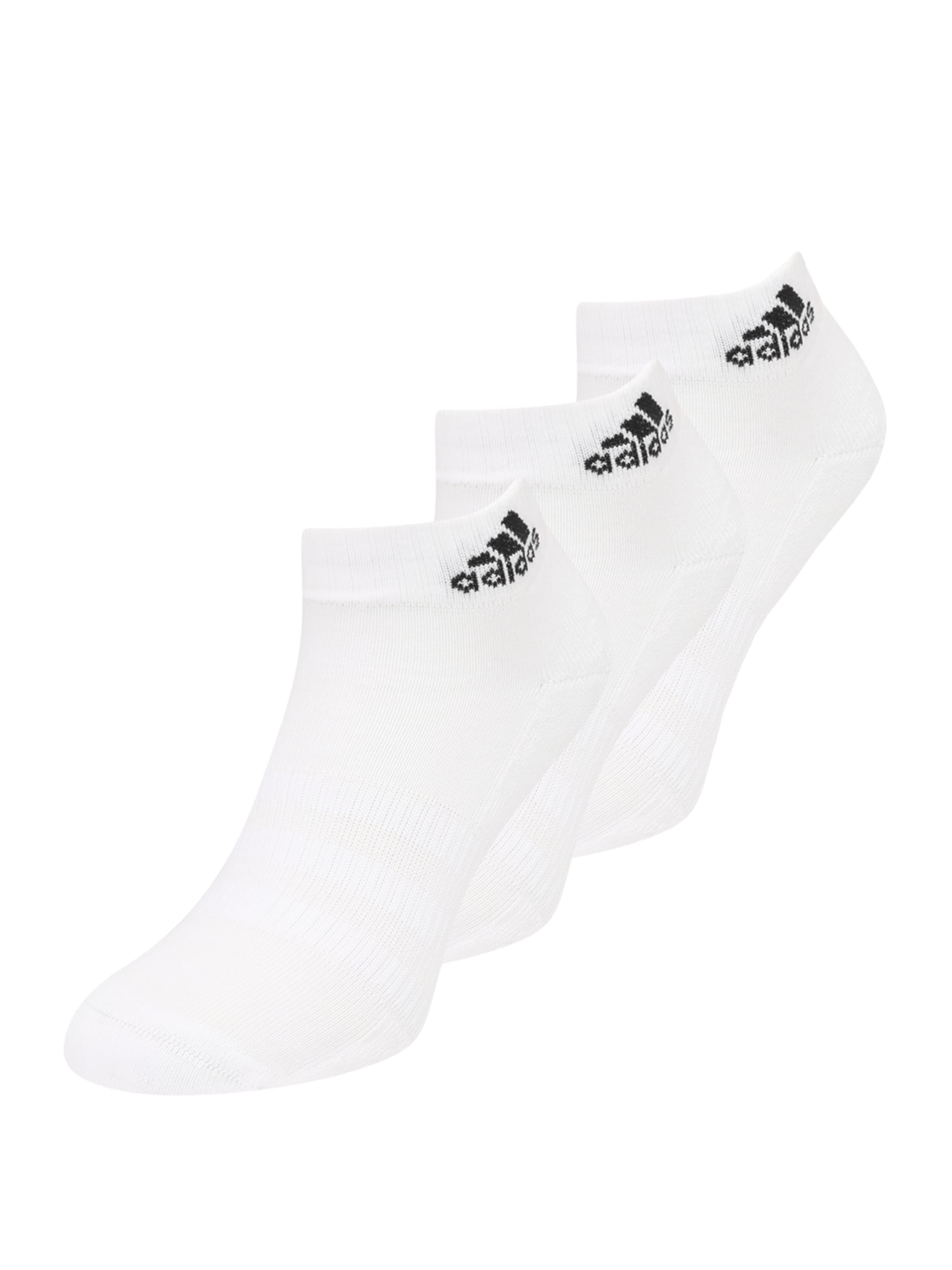 ADIDAS PERFORMANCE Sportsocken 'Cushioned Sportswear Ankle 3 Pairs' in Weiß: Vorderseite