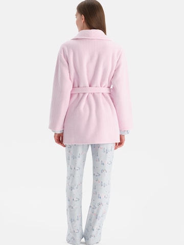 Dagi Банный халат короткий в Ярко-розовый