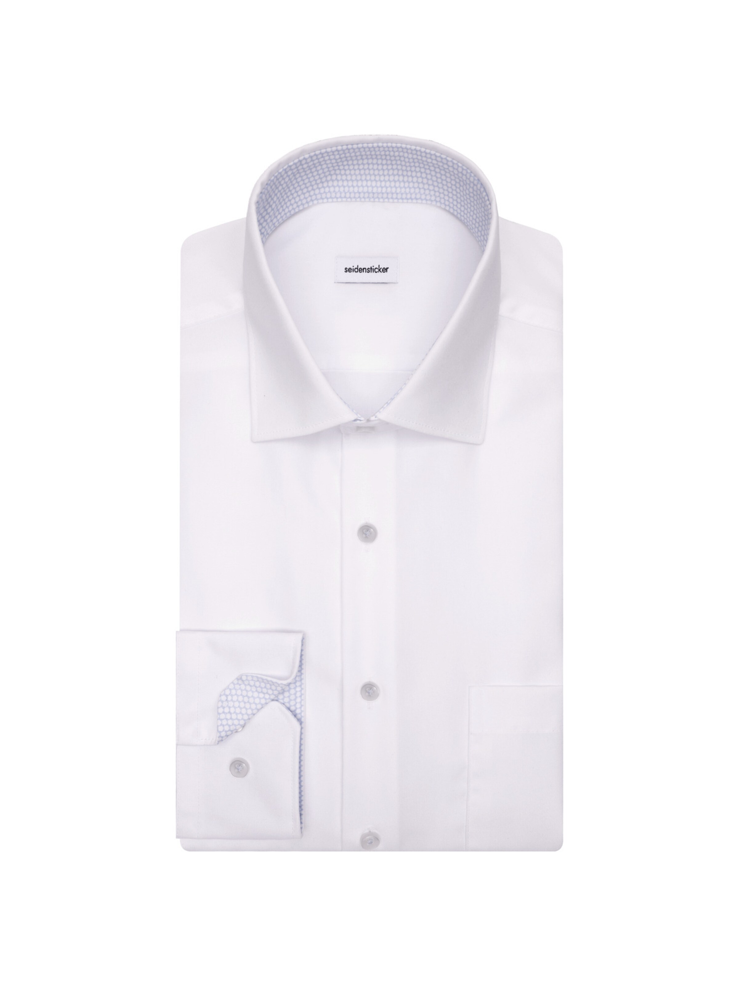 SEIDENSTICKER Regular fit Zakelijk overhemd in Wit