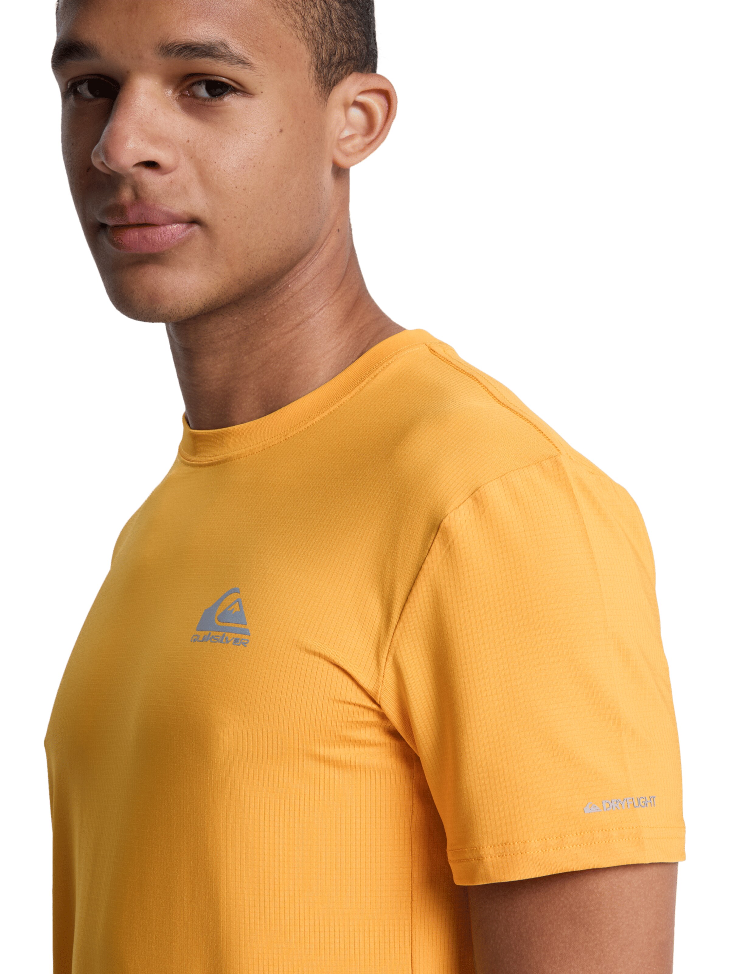 QUIKSILVER T-shirt 'Caecilian' in Gelb