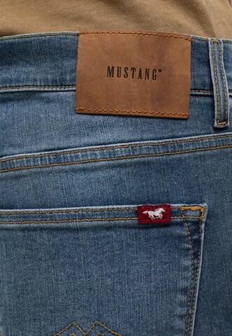 MUSTANG Skinny Hose in Blau