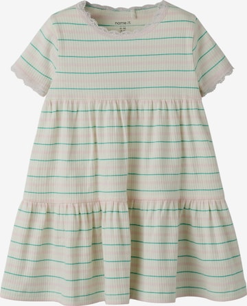 NAME IT - Vestido en beige: frente