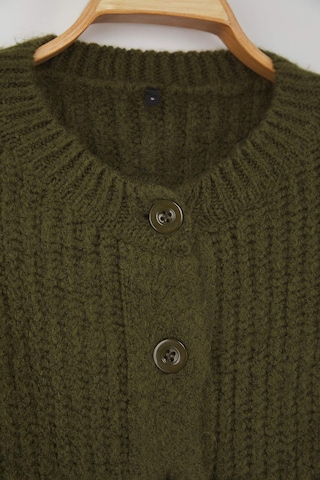 Trendyol Knit cardigan in Green