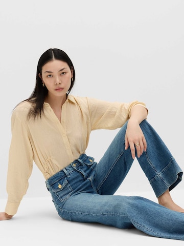 évasé Jean Marks & Spencer en bleu