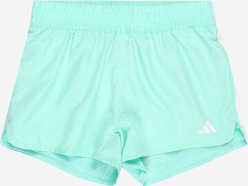 ADIDAS SPORTSWEAR Regular Sportbroek 'Essentials Aeroready 3-Stripes' in Groen: voorkant