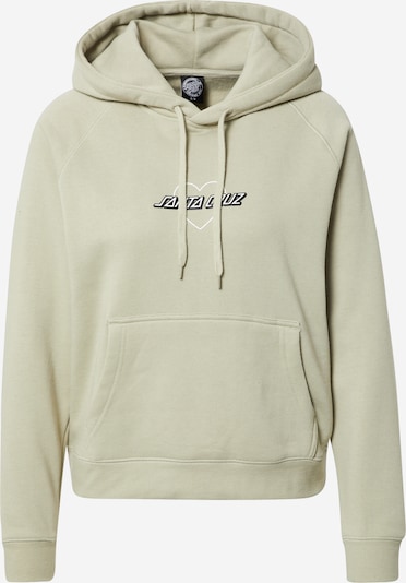 Santa Cruz Sweatshirt in pastellgrün, Produktansicht