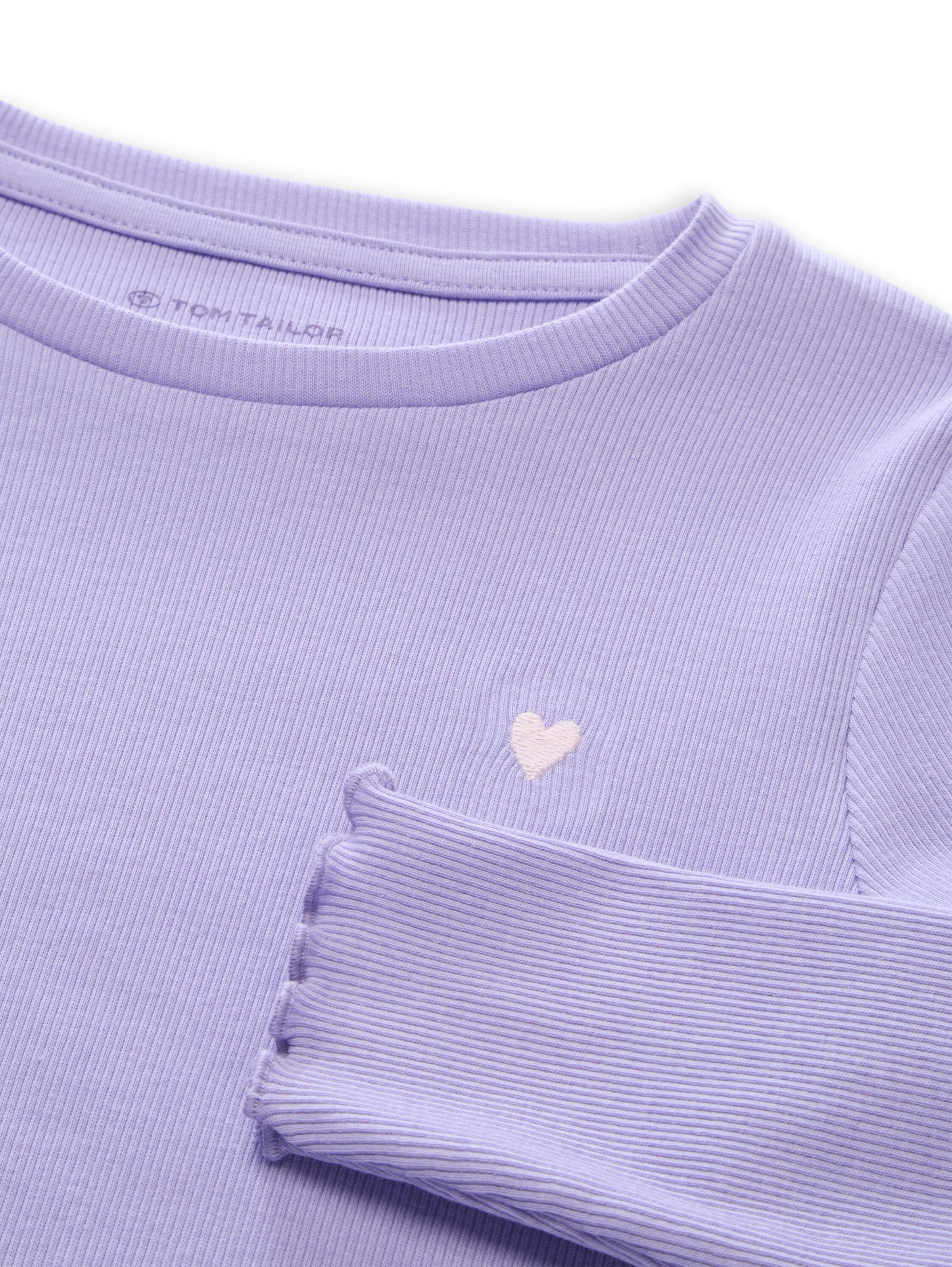 TOM TAILOR Shirt in Lila