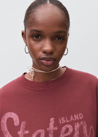 MANGO TEEN Sweatshirt 'Staten' in Rot