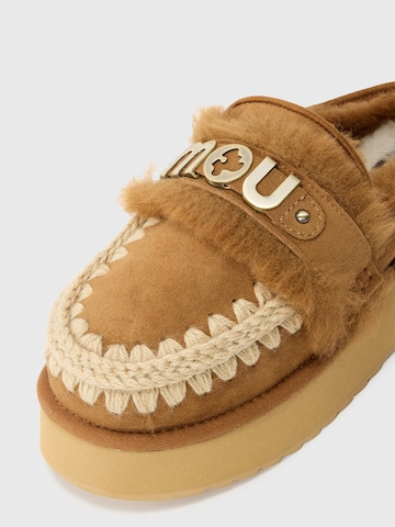 MOU Pantoletter i brun