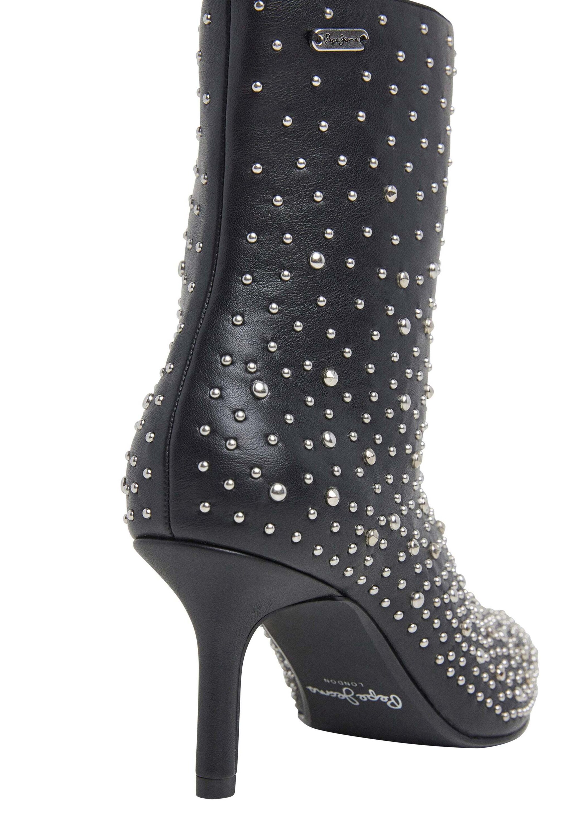 Bottines 'Pristina' Pepe Jeans en noir