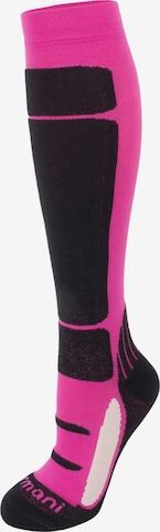 normani Knee High Socks in Black: front