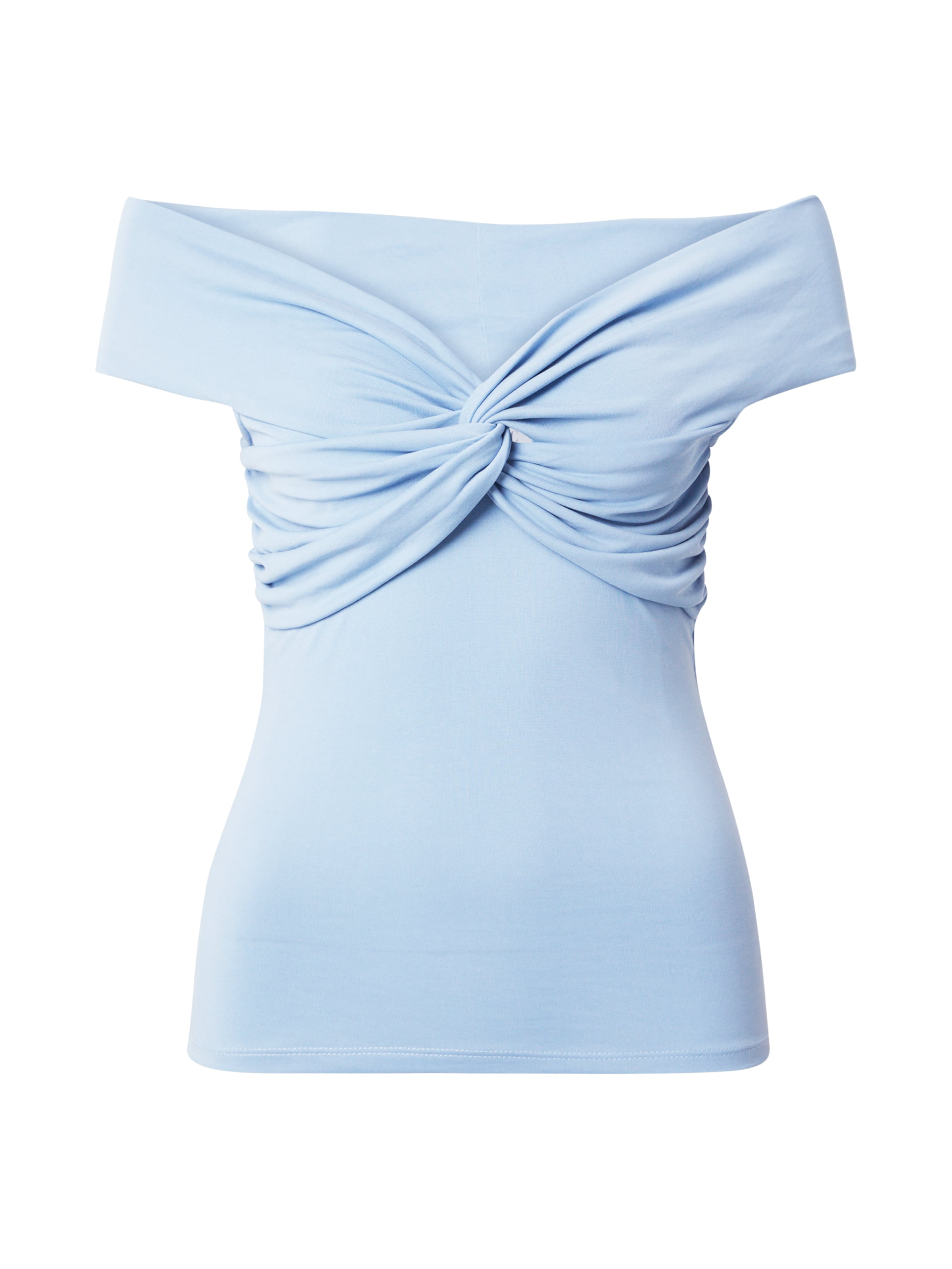 ABOUT YOU x Iconic by Tatiana Kucharova Top 'Jaden' - Modrá: predná strana