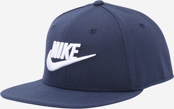 Nike Sportswear Cap in Blue: front
