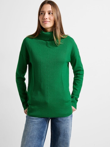 Pull-over CECIL en vert : devant