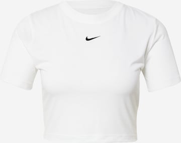 T-shirt 'Essential' Nike Sportswear en blanc : devant