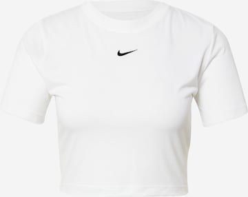 balta Nike Sportswear Marškinėliai 'Essential': priekis