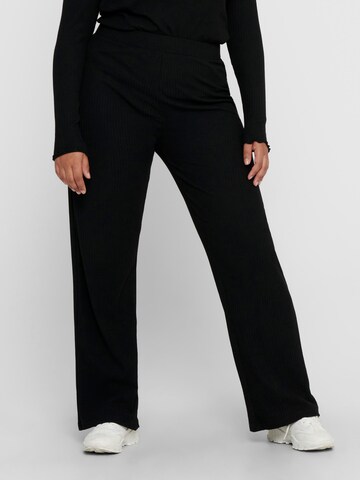 ONLY Carmakoma Regular Pants 'Nella' in Black: front