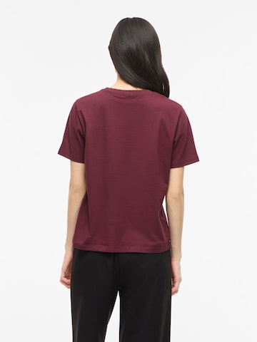 VILA Shirt 'VIVora' in Red