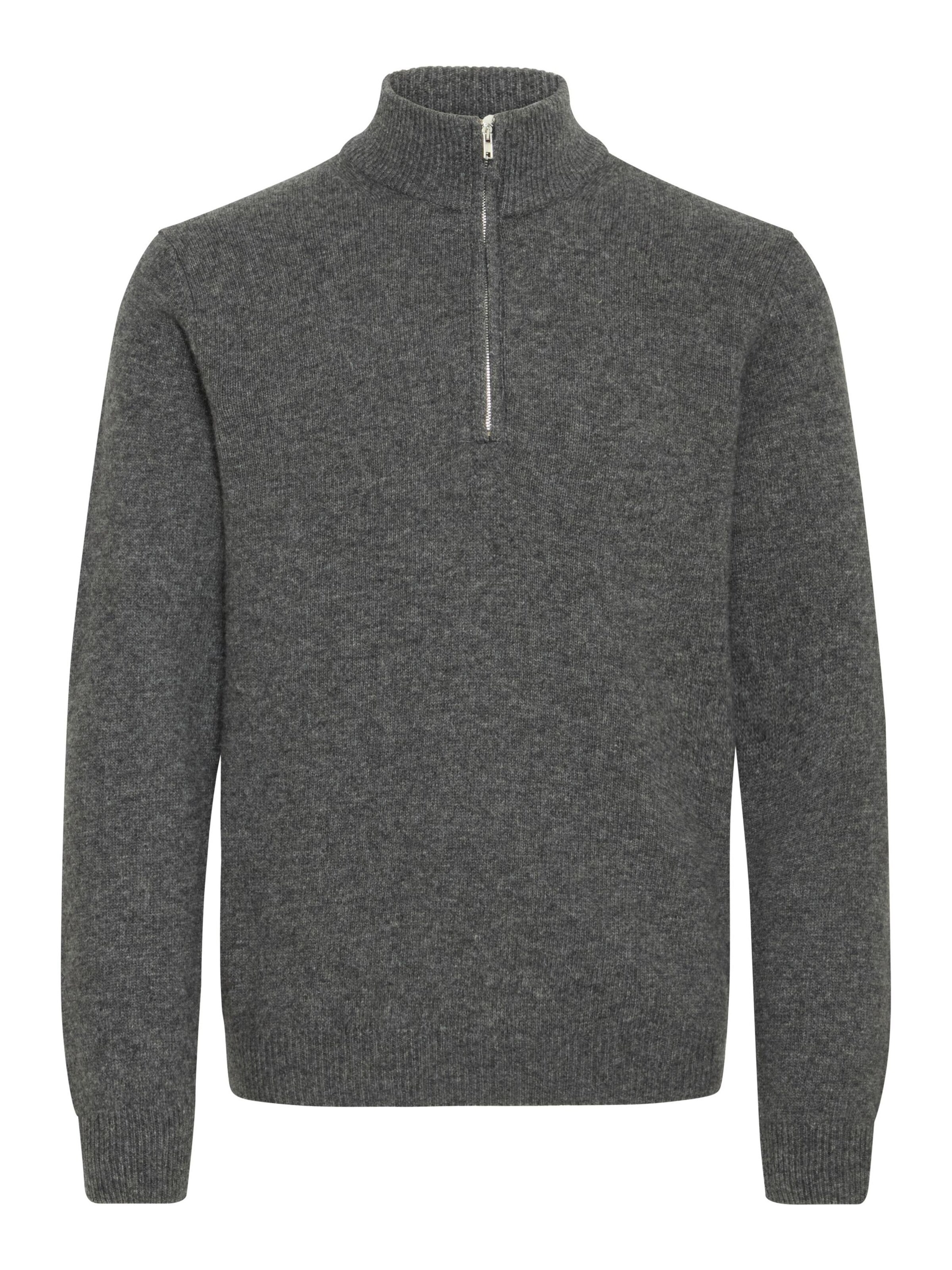 Pull-over 'KARL' Casual Friday en gris : devant