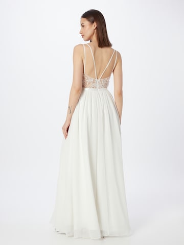 Laona Evening Dress in Beige