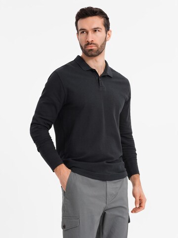 Ombre Shirt in Black