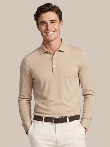 Suitable Shirt 'Camicia' in Beige: voorkant
