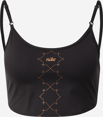 NIKE - Soutien Bustier Soutien de desporto 'INDY' em preto: frente