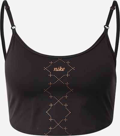 Reggiseno sportivo 'INDY' NIKE di colore arancione chiaro / nero, Visualizzazione prodotti