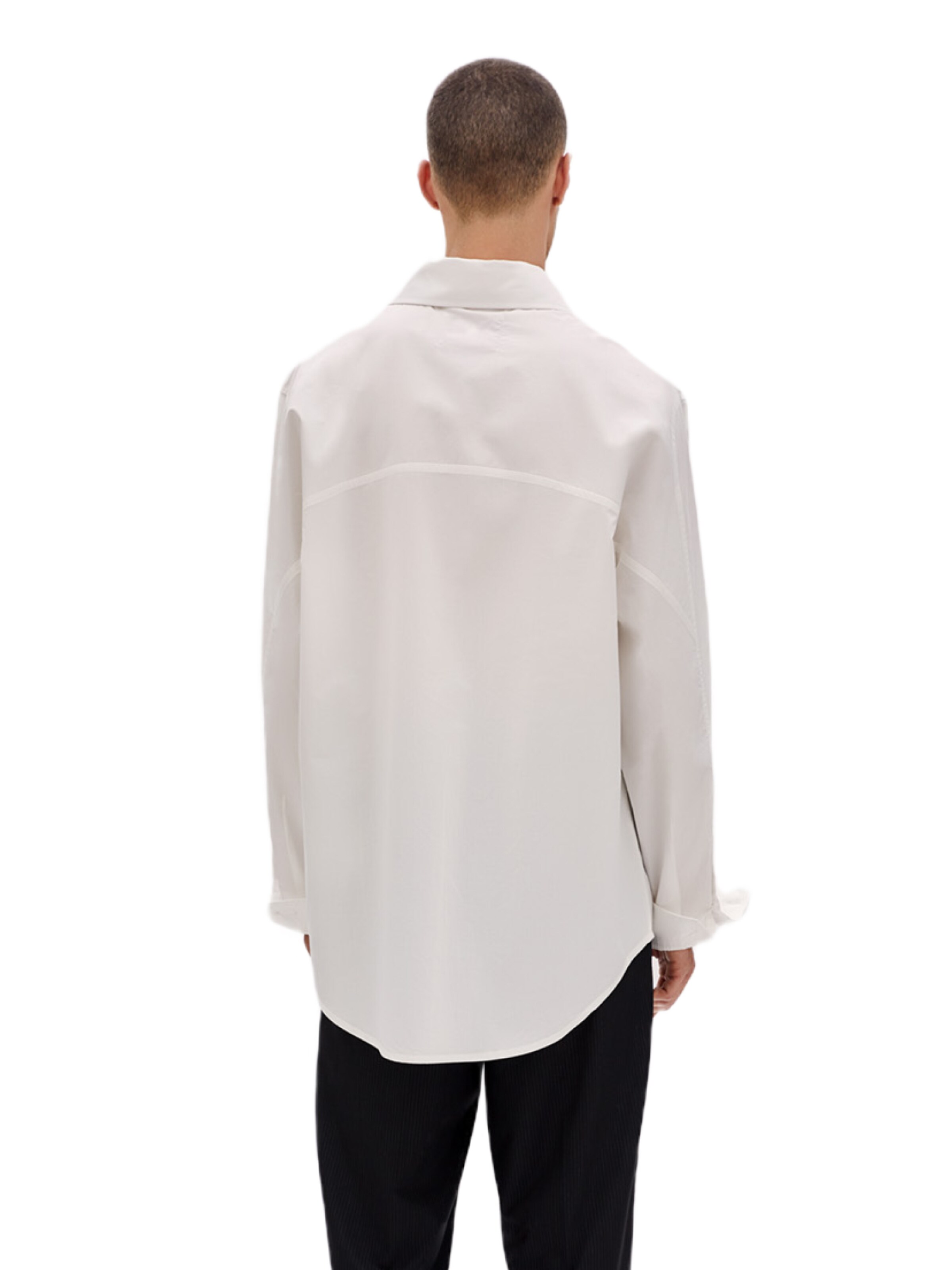 PCFG Regular fit Button Up Shirt in White