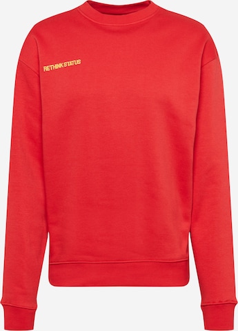 Rethink Status Sweatshirt in Red: front