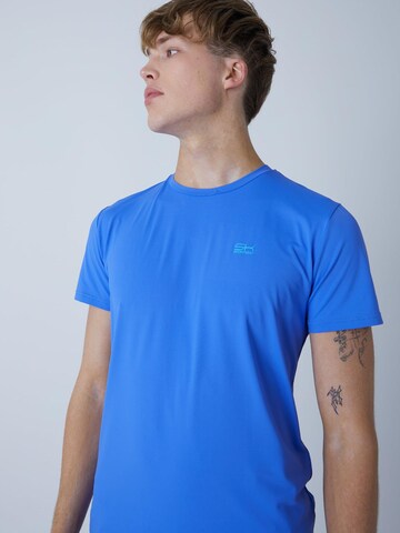 SPORTKIND Performance shirt 'Rundhals' in Blue