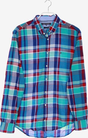 TOMMY HILFIGER Button-down-Hemd M in Blau: predná strana