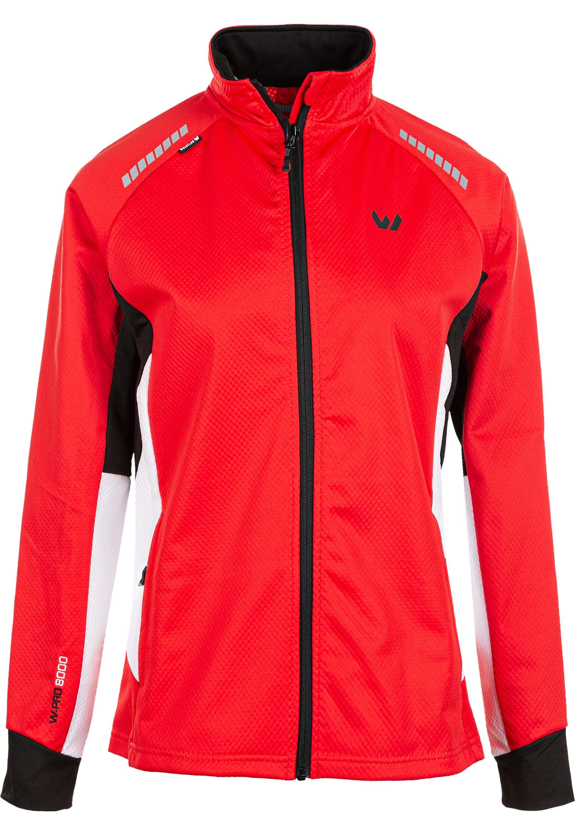 Whistler Performance Jacket 'Raider' in Red: front