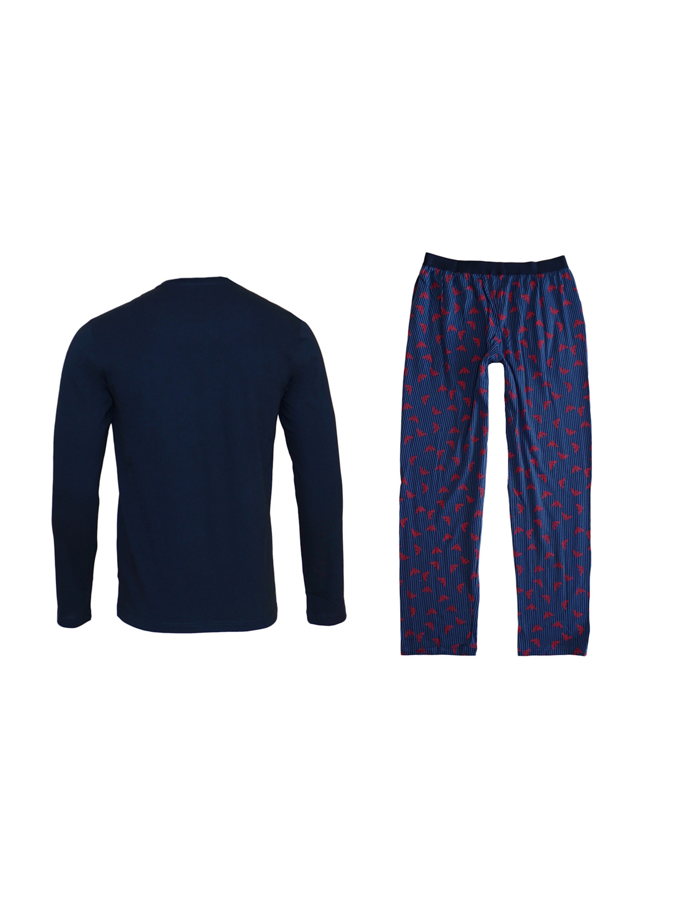 Pigiama lungo di Emporio Armani in blu