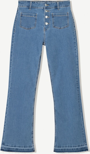 Bershka Farkut värissä sininen denim, Tuotenäkymä