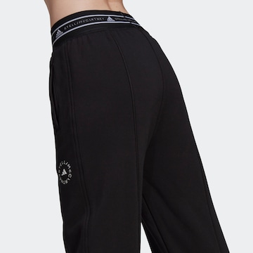 ADIDAS BY STELLA MCCARTNEY Tapered Workout Pants in Black