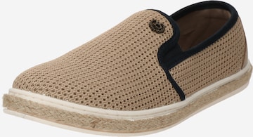 Espadrilles bugatti en beige : devant