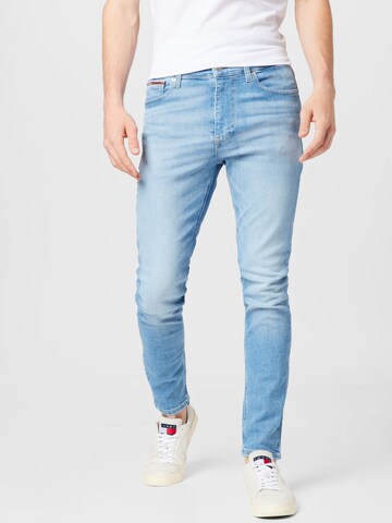 Tommy Jeans Skinny Farkut 'Simon' värissä sininen: edessä