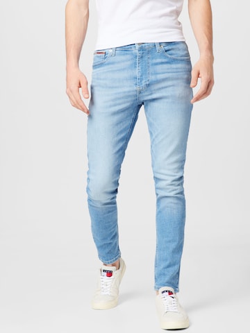 Tommy Jeans Skinny Jeans 'Simon' in Blue: front