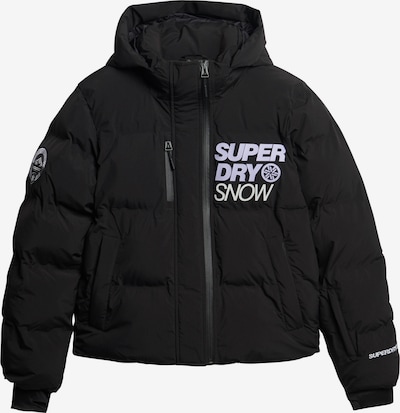 Superdry Sportjas in de kleur Zwart / Wit, Productweergave