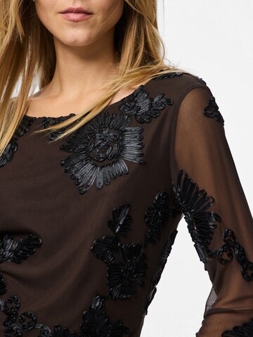 Camicia da donna 'PCOffia' di PIECES in marrone