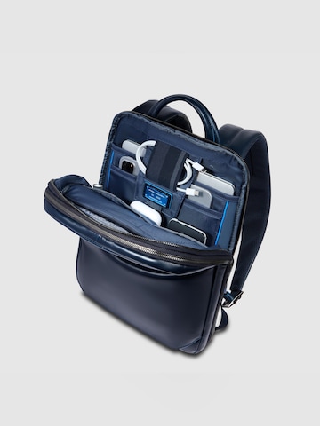 Piquadro Rugzak in Blauw